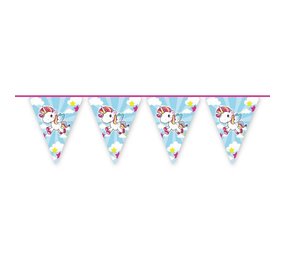 Folat Unicorn Kids Bunting Garland 10mtr | per Unit Folat Unicorn Kids Bunting Garland 10mtr | per Unit