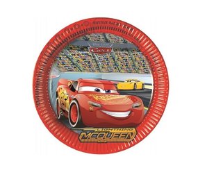 Procos Party Bord Cars 3 23cm | 8 stuks Procos Party Bord Cars 3 23cm | 8 stuks