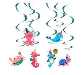 Godan Onderwaterwereld Swirls | 6 stuks Godan Onderwaterwereld Swirls | 6 stuks