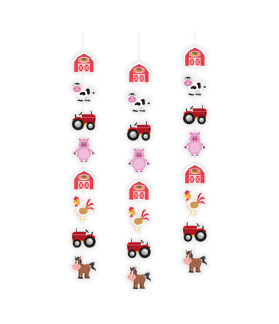 Paper Dreams Boerderij Dieren Hangdecoratie | 3 stuks Paper Dreams Boerderij Dieren Hangdecoratie | 3 stuks