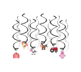 Paper Dreams Boerderij Dieren Swirl | 12 stuks Paper Dreams Boerderij Dieren Swirl | 12 stuks