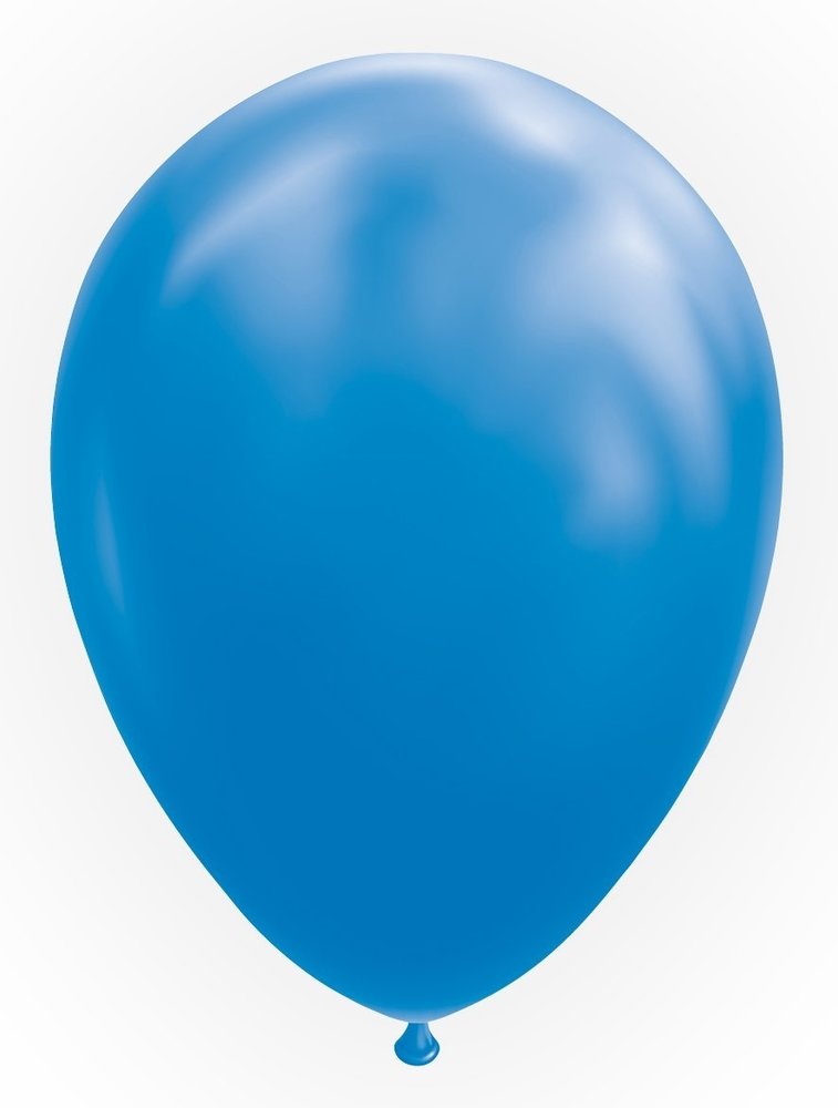 Globos Nordic Royal blue balloons 30 cm | 10 pieces
