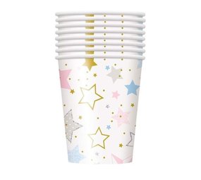 Unique Party Beker twinkel little star | 8 stuks Unique Party Beker twinkel little star | 8 stuks