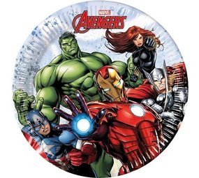 Procos Party Assiettes Avengers Infintiy Stones 20cm | 8 pièces