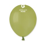 Gemar Olijfgroene ballonnen 13cm | 10 stuks Gemar Olijfgroene ballonnen 13cm | 10 stuks