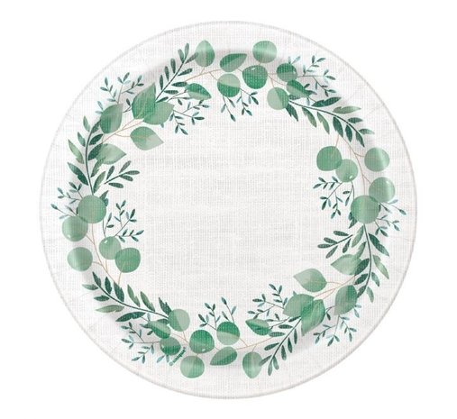 Unique Party Assiettes Botanisch  18 cm | 8 pièces Unique Party Assiettes Botanisch  18 cm | 8 pièces