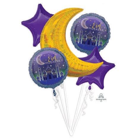 Anagram Ballon Bouquet Folienballons Eid Mubarak Anagram Ballon Bouquet Folienballons Eid Mubarak