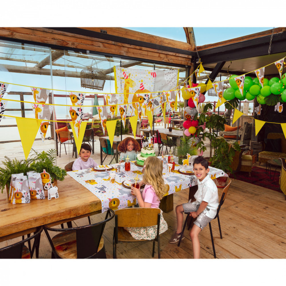 Tuf-Tuf Safari Kids Tafel- en Versiering set | 51-delig Tuf-Tuf Safari Kids Tafel- en Versiering set | 51-delig