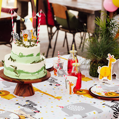 Tuf-Tuf Safari Kids Tables Set | 16 Children