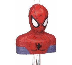 Unique Party Pinata 3D Spiderman Pull Unique Party Pinata 3D Spiderman Pull