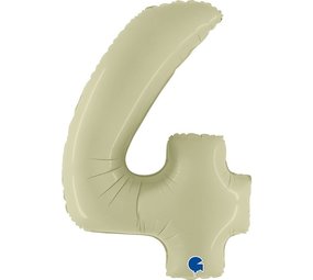 Grabo Ballon en feuille vert olive Figure 4 | 102cm Grabo Ballon en feuille vert olive Figure 4 | 102cm