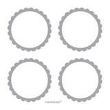 Amscan Étiquettes Gris | 20 pcs Amscan Étiquettes Gris | 20 pcs