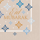 Amscan Eid Mubarak Servietten 33x33cm | 16 Stk. Amscan Eid Mubarak Servietten 33x33cm | 16 Stk.