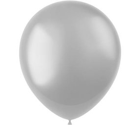 Folat Ballons Argent Métallique 33 cm | 100 pièces
