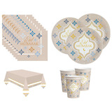 Tuf-Tuf Eid Mubarak Tafelset | 8-personen Tuf-Tuf Eid Mubarak Tafelset | 8-personen