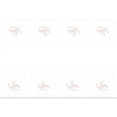 Tuf-Tuf Set de décoration de l'Aïd Mubarak XL Or Rose-Blanc | 48 pièces