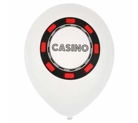 Casino Luftballons | 8 Stück Casino Luftballons | 8 Stück