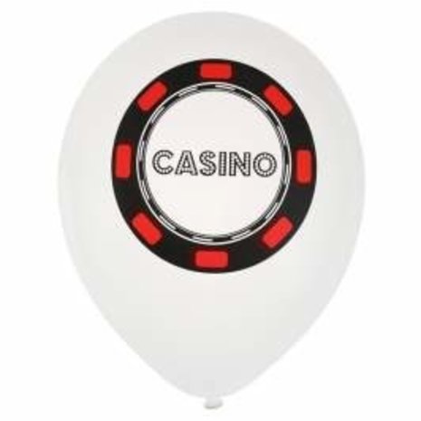 Casino Balloons | 8 pieces
