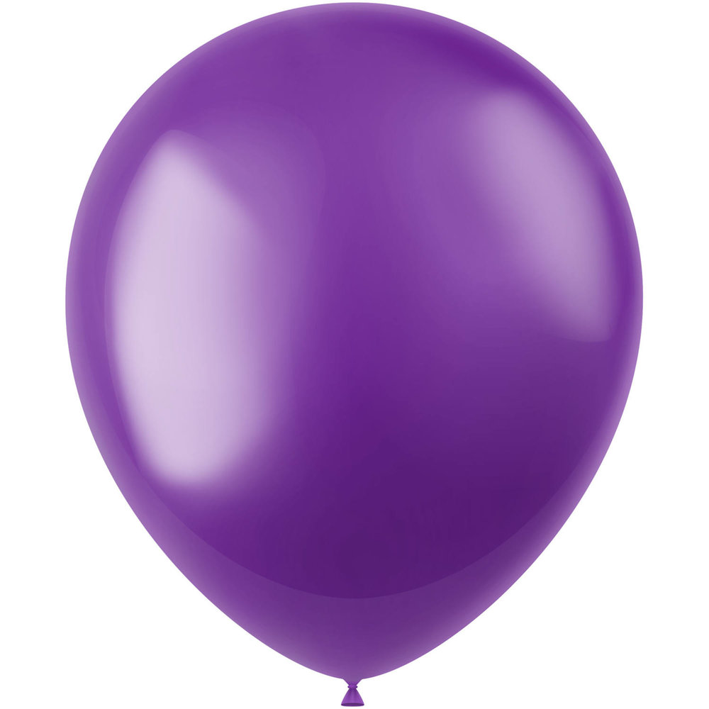 Folat Balloons Violet Purple Metallic 33cm | 10 pieces Folat Balloons Violet Purple Metallic 33cm | 10 pieces