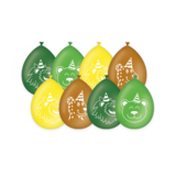 Paper Dreams Jungle Party Ballonnen 30cm | 8 stuks Paper Dreams Jungle Party Ballonnen 30cm | 8 stuks