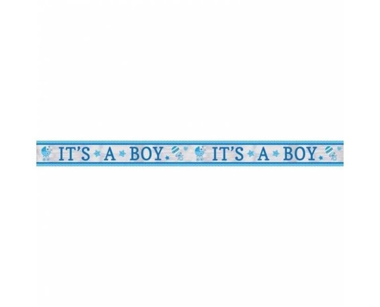 Tuf-Tuf It's a Boy Banner 7,6mtr | per stuk Tuf-Tuf It's a Boy Banner 7,6mtr | per stuk