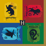 Amscan Serviettes de table Harry Potter 33x33cm | 16 pièces Amscan Serviettes de table Harry Potter 33x33cm | 16 pièces