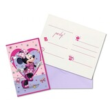 Procos Party Minnie Mouse Junior Invitations | 6 pieces Procos Party Minnie Mouse Junior Invitations | 6 pieces