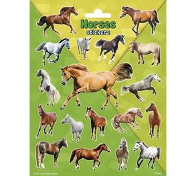 Aufkleber Pferde | 18 Aufkleber pro Blatt Aufkleber Pferde | 18 Aufkleber pro Blatt
