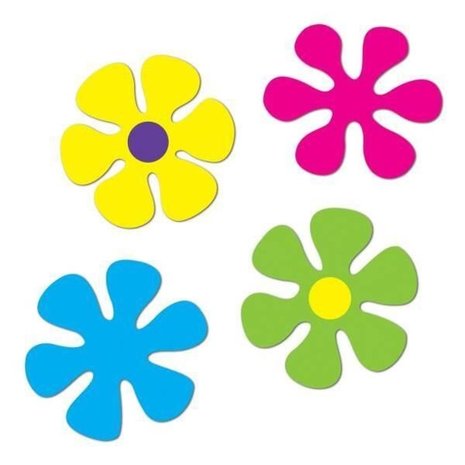 Tuf-Tuf Raam Stickers Hippie Bloemen | 24 per vel Tuf-Tuf Raam Stickers Hippie Bloemen | 24 per vel
