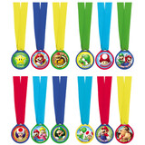 Amscan Super Mario Medal | 12 pieces