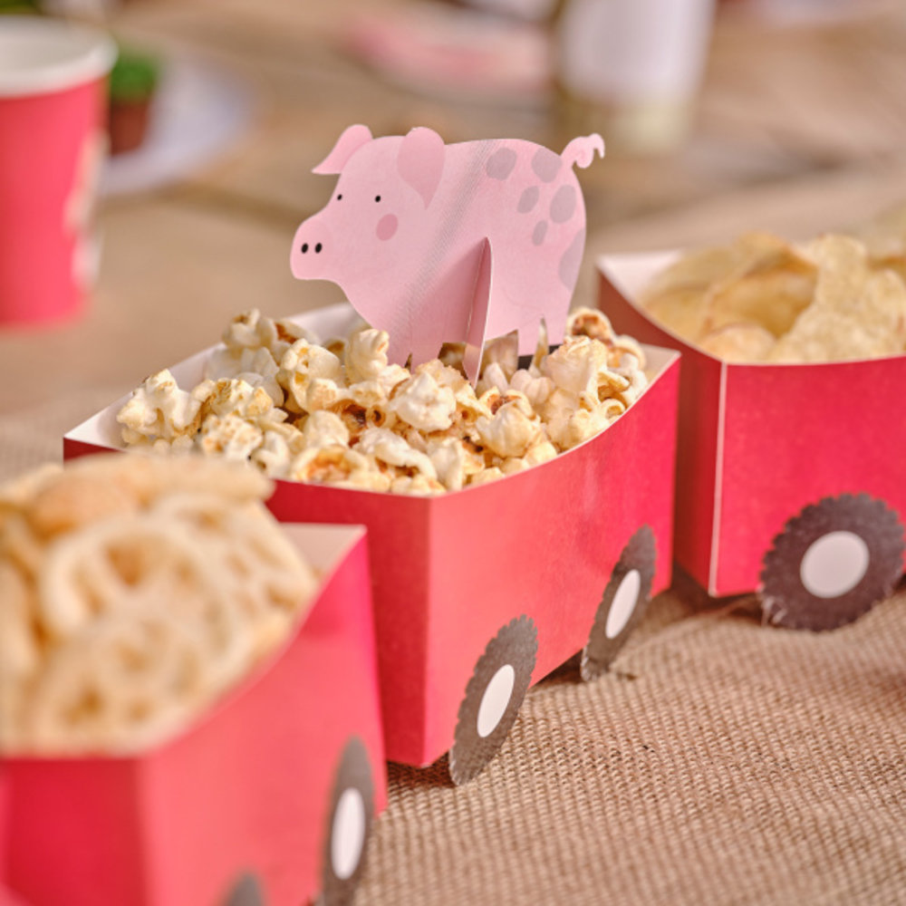 Ginger Ray On the farm tractor with candy trays | per set Ginger Ray On the farm tractor with candy trays | per set