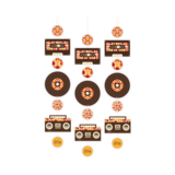 Paper Dreams 70's Hangdecoratie 120cm | 3 stuks Paper Dreams 70's Hangdecoratie 120cm | 3 stuks