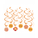 Paper Dreams 70's Swirls 70cm | 12 stuks Paper Dreams 70's Swirls 70cm | 12 stuks