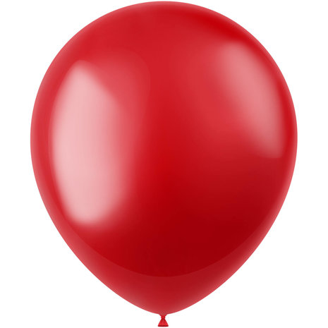 Folat Luftballons Rot Metallic 33cm | 10 Stück Folat Luftballons Rot Metallic 33cm | 10 Stück