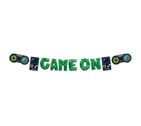 Unique Party Guirlande de ballons d'anniversaire Gamer | 3.65 mtr Unique Party Guirlande de ballons d'anniversaire Gamer | 3.65 mtr