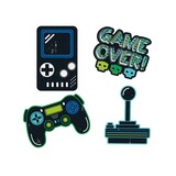 Unique Party Décoration murale d'anniversaire Gamer | 4 pièces Unique Party Décoration murale d'anniversaire Gamer | 4 pièces