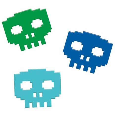 Unique Party Gamer Verjaardag XL Confetti