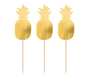 Amscan Ananas  Party Prikkers | 20 stuks Amscan Ananas  Party Prikkers | 20 stuks