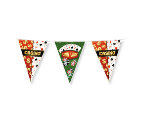 Paper Dreams Casino Thema Girlande | 10 Meter Paper Dreams Casino Thema Girlande | 10 Meter