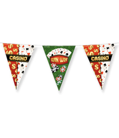 Paper Dreams Casino Thema Girlande | 10 Meter Paper Dreams Casino Thema Girlande | 10 Meter
