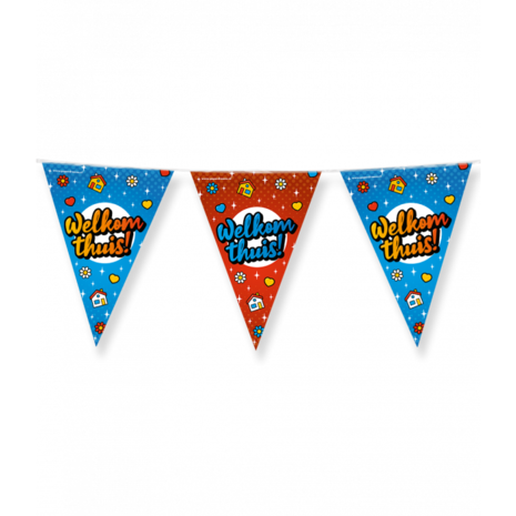 Paper Dreams Welcome Home Cartoon Flag Line 10m | per Unit Paper Dreams Welcome Home Cartoon Flag Line 10m | per Unit