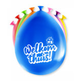 Paper Dreams Welcome Home Cartoon Balloons 30cm | 8 pieces Paper Dreams Welcome Home Cartoon Balloons 30cm | 8 pieces