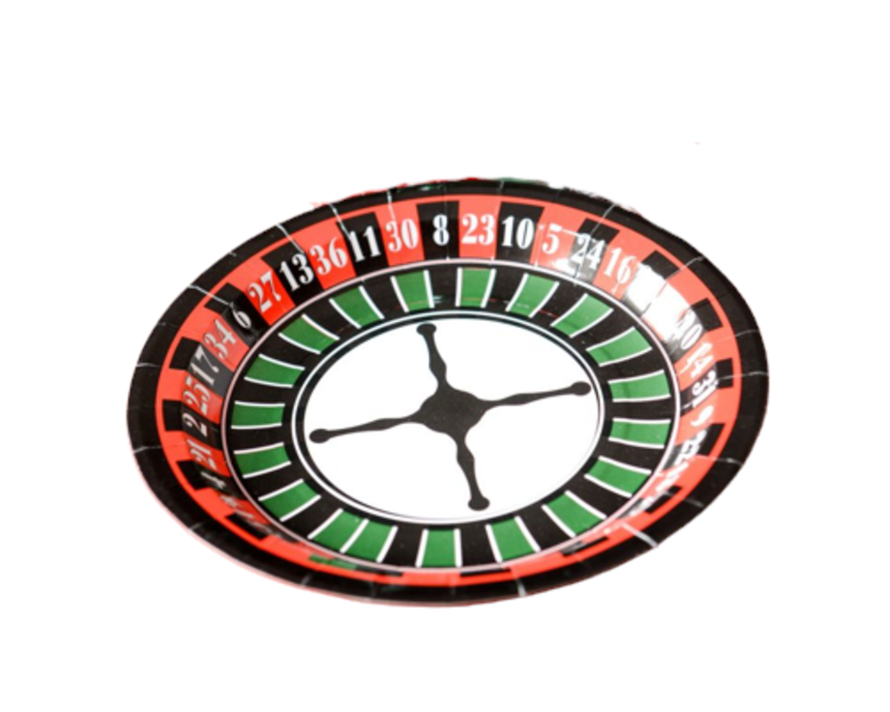 Paper Dreams Casino Teller 22cm | 10 Stück Paper Dreams Casino Teller 22cm | 10 Stück