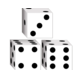 Paperdreams Casino Würfel Boxen | 3 Stück Paperdreams Casino Würfel Boxen | 3 Stück
