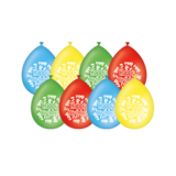 Paper Dreams Happy Birthday Cartoon Ballons | 8 Stück