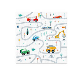 Tuf-Tuf Vehicles napkins 33x33cm | 10 pieces Tuf-Tuf Vehicles napkins 33x33cm | 10 pieces