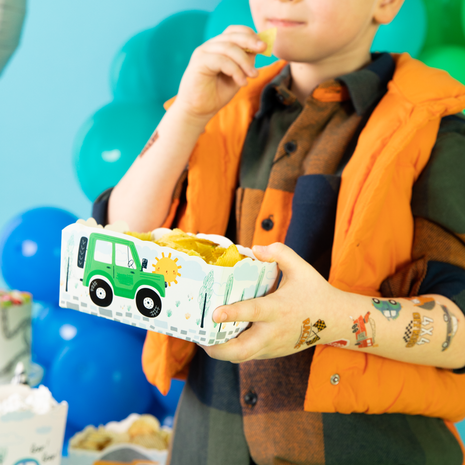 Tuf-Tuf Vehicles Snackboxes 15x6cm | 3 pieces Tuf-Tuf Vehicles Snackboxes 15x6cm | 3 pieces