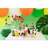Tuf-Tuf Party Animal Rietjes 20cm | 10 stuks Tuf-Tuf Party Animal Rietjes 20cm | 10 stuks
