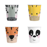 Tuf-Tuf Party Animal Bekers 220ml | 4 stuks Tuf-Tuf Party Animal Bekers 220ml | 4 stuks