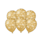 Paper Dreams 50 years balloons | 6 pieces Paper Dreams 50 years balloons | 6 pieces